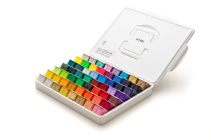 Ensemble de peinture <span class=keywords><strong>gouache</strong></span> Miya <span class=keywords><strong>Himi</strong></span>, <span class=keywords><strong>Himi</strong></span> Miya <span class=keywords><strong>Gouache</strong></span> 56 peintures <span class=keywords><strong>gouache</strong></span>, blanc - Product Image 4