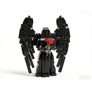 ตัวต่อเลโก้พลาสติกแบบพกพา รุ่น Black Devil ยอดนิยมขายดีข้ามประเทศ ของเล่นประกอบรูปดอกไม้สุดฮิต สำหรับเด็กอายุ 14 ปีขึ้นไป - Product Image 5