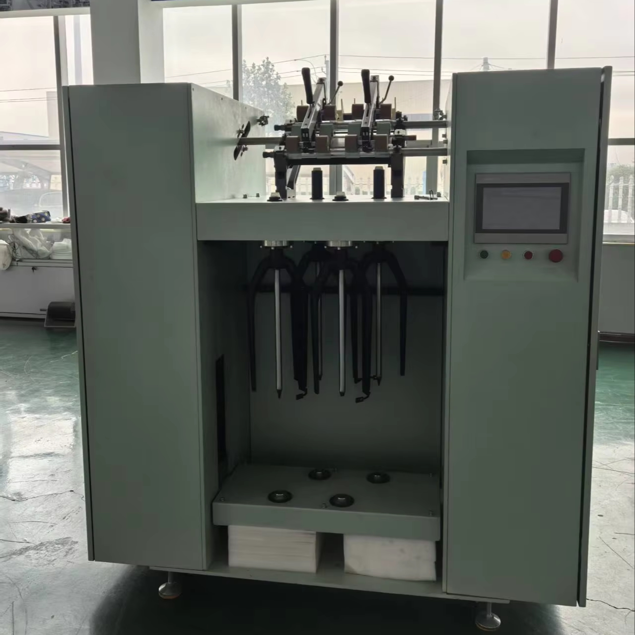 QDYQ Alpaca Vicuna Sheep Wool Roving Frame Machine in Textile Machinery Spinning Line with PLC Motor