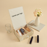 Logo de luxe pli magnétique fait à la main cosmétiques soins de la peau papier emballage cadeau parfum recyclable carton emballage personnalisé
