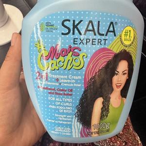 Crème capillaire 2-en-1 <span class=keywords><strong>Skala</strong></span>, soin capillaire sans rinçage pour tous types de boucles, force et hydratation - Product Image 6
