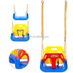 Siège de balançoire pour tout-petit Zoshine à dossier haut avec main courante de sécurité, balançoire à corde réglable, <span class=keywords><strong>accessoire</strong></span> de jeu intérieur/extérieur pour bébés - Product Image 3