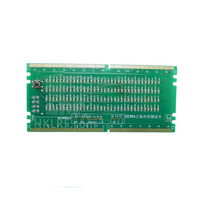 Carte de diagnostic LED pour analyseur de fentes de mémoire DDR4 DIMM de carte mère d'ordinateur de bureau pour la réparation informatique