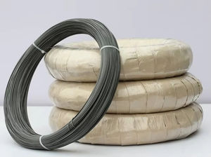 سلك ربط أسود ملدن ملتوي عالي المتانة بقوة شد عالية، لفائف صغيرة، توريد المصنع - Product Image 2