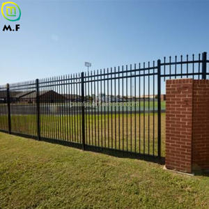 Clôture en acier personnalisable pour l'extérieur, modèles de portails grillagés pour la maison, panneaux de clôture tubulaire en acier galvanisé, fournisseur - Product Image 6