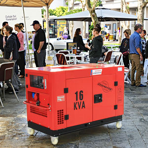 热卖10KVA超静音柴油发电机15KW ATS遥控器20KVA 16KW隔音60hz 50HZ频率230V中国制造 - Product Image 1