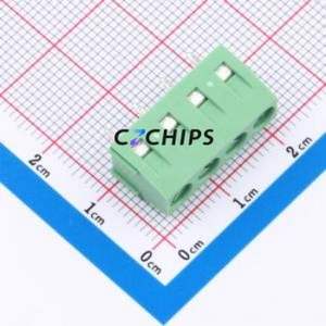 C50127V-4P0G36 Screw Terminal Block Through hole Component (THT),P=5mm Connector 1x4P 5mm 4P 1 - Product Image 1