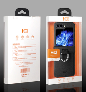 Sang trọng vòng trường hợp đối với <span class=keywords><strong>Galaxy</strong></span> <span class=keywords><strong>Z</strong></span> lật 5 da trường hợp đầy đủ Bảo vệ điện thoại bìa cho sumsang <span class=keywords><strong>Galaxy</strong></span> <span class=keywords><strong>Z</strong></span> lật 6 - Product Image 4