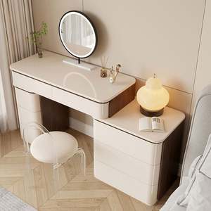Table de toilette en bois massif pour chambre à coucher Normcore, nouveau style, coiffeuse intégrée, petits appartements, <span class=keywords><strong>commode</strong></span> principale - Product Image 3