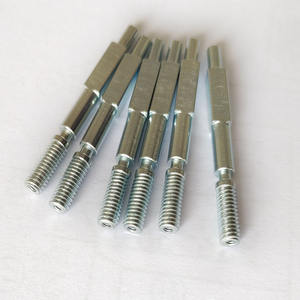 Parti di lavorazione CNC in acciaio al carbonio alluminio in acciaio inossidabile spazzolatura denti alberi filettati alberi piani fresatura alberi - Product Image 2