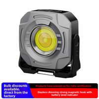 Lampe LED de camping extérieure étanche IP44, faisceau 360°, batterie au lithium longue durée, multifonctionnelle, portable, porte-clés, aimant puissant