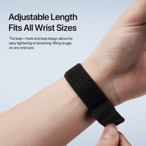 Correa de reloj elástica tejida de nailon adecuada para reloj Samsung con hebilla magnética, correa deportiva para reloj inteligente - Product Image 3