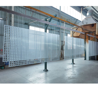 Personnalisation Poinçonnage de panneaux de revêtement en aluminium perforé PVDF revêtement de mur-rideau en aluminium placage de couverture pour façades de bâtiment