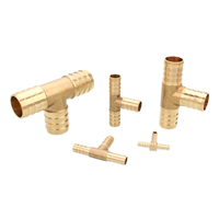 T-tower Tee fitting selang fitting 6 8 10 12 14 16 19mm