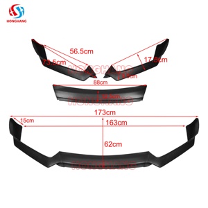 Chaoshenghang usine en gros ABS pare-chocs avant lèvre corps Kit accessoires pour Infiniti Q60 2016 2017 2018 2019 - Product Image 3