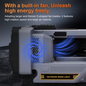 Đèn pin năng lượng mặt trời tầm xa 2500m, 200000 lumen, sạc lại được, đèn pin chiến thuật <span class=keywords><strong>LED</strong></span> - Product Image 4