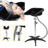 Chaise de lavage de cheveux professionnelle à base à cinq griffes réglable en hauteur