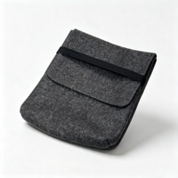 Housse de protection minimaliste en feutre pour ordinateur portable avec sangle de fixation, modèle ALYD2603, fabriqué en Chine