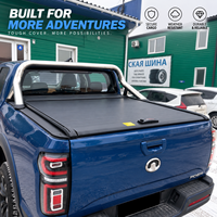 Couverture de benne de camion en aluminium robuste, couvercle de benne rigide, couvercle à enroulement pour Hilux Revo Ranger Wildtrak T9 D Max Triton Pickup