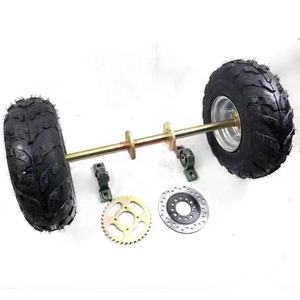 Kit <span class=keywords><strong>de</strong></span> Bricolaje para Quad, Go Kart, Karting, UTV, Buggy, Llantas <span class=keywords><strong>de</strong></span> 6 Pulgadas, Discos <span class=keywords><strong>de</strong></span> Freno, Rotores, Piñón, Eje Trasero <span class=keywords><strong>de</strong></span> ATV <span class=keywords><strong>de</strong></span> 80 cm - Product Image 2