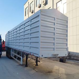 China Supply 3 Axles Curtain Side Food Semi Trailers <b>Van</b> <b>Box</b> Cargo Trailer Truck for Sale - Product Image 5