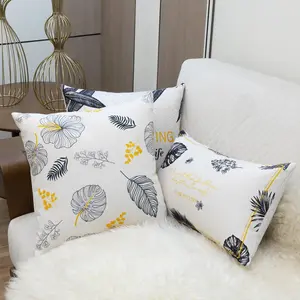 Commercio all'ingrosso copertura della cassa del cuscino di lino decorativo cuscino per divano