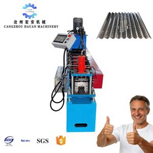 Máquina Formadora de Alta Velocidad Controlada por PLC con Motor y Engranajes para Columnas de Estanterías Perforadas Ligeras para Tiendas de Conveniencia, Fácil de Operar - Product Image 1