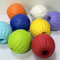 Jouets à mâcher interactifs classiques pour chiens en mousse EVA de 7 cm de la marque LY, écologiques, pour petits animaux, balle de récompense solide, utilisation en extérieur, pour tous