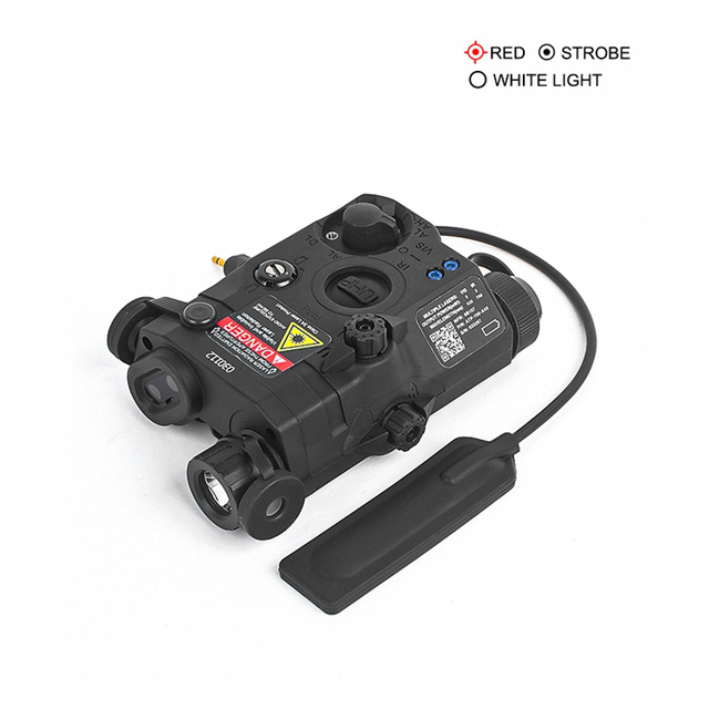 Tactical Green Lasers Pointer Flashlight Plastic White Light
