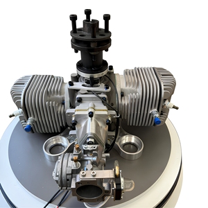 Motore a Benzina Leggero in Lega di Alluminio 350cc Bicilindrico Raffreddato ad Aria a <span class=keywords><strong>2</strong></span> Tempi 29.37HP con Rapporto Carburante <span class=keywords><strong>20</strong></span>:1 per Modelli RC - Product Image 1