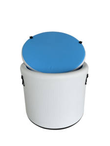 新しい形の氷浴槽回復浴槽グレーブルーカラープラスチックカスタマイズされた屋外コールドプランジSPA浴槽 - Product Image 5