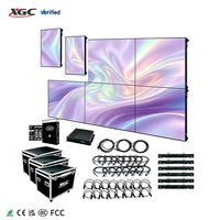 Écran LED mural HD 7680Hz 500*500mm 500*1000mm P3.91 pour location de scène, mur vidéo LED extérieur pour événements et concerts