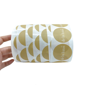 Fabricant <span class=keywords><strong>d</strong></span>'étiquettes de produits personnalisées, autocollantes, en vinyle rond, imperméables, en rouleau, impression personnalisée de logo, autocollants <span class=keywords><strong>d</strong></span>'étiquettes - Product Image 5