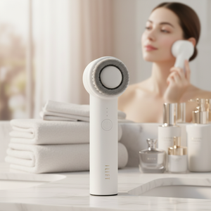 Exfoliador Facial Portátil, Máquina Eléctrica para Lavar la Cara, Cepillo de Limpieza Facial Giratorio de Silicona para Limpiar los Poros - Product Image 3