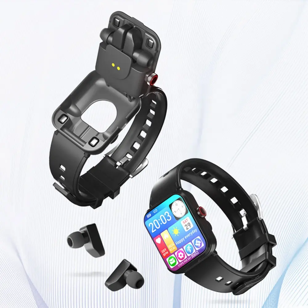 Earphone smart watch headphones bracelet wireless headset BT wrist band earphone earbuds smart band