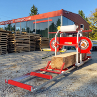 Offre Spéciale chine automatique petite scie à ruban bois mini scierie machine