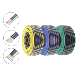 สายไฟ LED แบบขนาน UL1571 30AWG 16AWG สำหรับไฟ LED แถบแสง คอมพิวเตอร์ โฮสต์ ซีดีรอม สายมัลติเพล็กซ์ - Product Image 3
