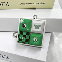 Custom Keycap Key Chain Hd Printing Keycap Sublimation Keyboard Keychain Stress Toy Mechanical Keyboard Switch Keychain