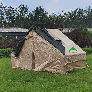 工場直送 ブラックコーティング付きインフレータブルテント オーニング6.3 ㎡   300Dオックスフォード生地クイックセットアップ屋外エアテント - Product Image 5