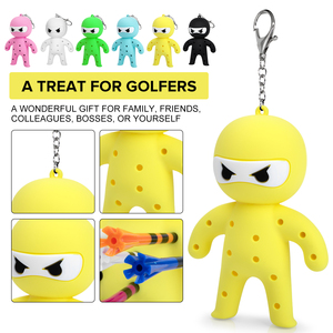 Wholesale Price Customized Golf Tee Carrier Silicone Golf Ball Tee <strong>Holder</strong> <strong>Nin</strong>/ja Golf Tee <strong>Holder</strong> - Product Image 3