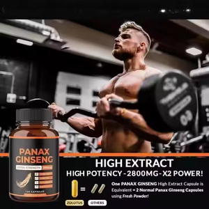 Cápsulas de Ginseng Personalizadas con Etiqueta OEM ODM, Cápsulas de Extracto de Ginseng, Cápsulas de Ginseng Masculino 5 en 1 - Product Image 4