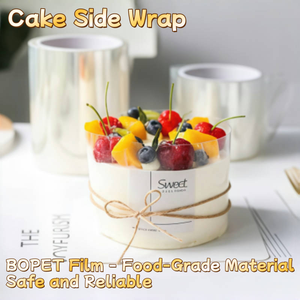 Rotolo trasparente resistente al calore per animali domestici con colletto ecologico con bordo trasparente per la teglia da forno con Mousse - Product Image 2