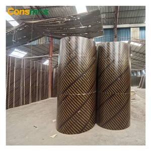 Utilisation de la construction 12-22mm WBP colle film de <span class=keywords><strong>coffrage</strong></span> cylindrique face panneau de contreplaqué de <span class=keywords><strong>coffrage</strong></span> - Product Image 5