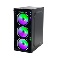 Pcooling Dernier boîtier de jeu haut de gamme en verre trempé Pc Gaming Oem Full Tower Cabinet