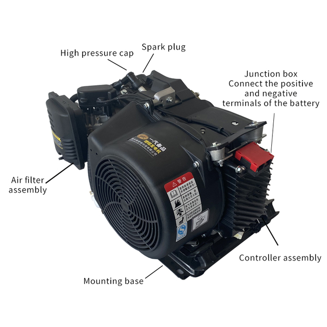 DC 3kw 4kw 5kw Output Gasoline Alternator Wind 48v Dc-generator 60v Dc Generator 72v