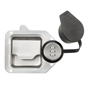 Serrures à combinaison encastrées de haute qualité pour armoire de commande sans clé, avec loquet à palette SS304 et verrou à mot de passe pour boîte à outils de camion - Product Image 1