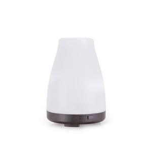 Wood Grain Aroma Diffuser 120Ml Ultrasonic <b>Humidifier</b> With Led Light For Home And Office Use - Product Image 5