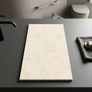 Azulejos de Porcelana Esmaltada con Aspecto de Mármol Beige Forever, 600x1200mm, Azulejos Modernos para Piso y Pared, Premium - Product Image 1