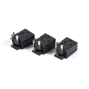 2020 mejor venta 3 Pin Mini hembra Dc-023a negro hembra de conector Jack