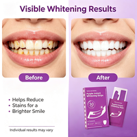 Tiras Blanqueadoras OEM ODM, Parches Blanqueadores Brillantes para Eliminar Manchas Persistentes y Placa Amarilla, Protegen el Esmalte Dental, Empaque en Caja
